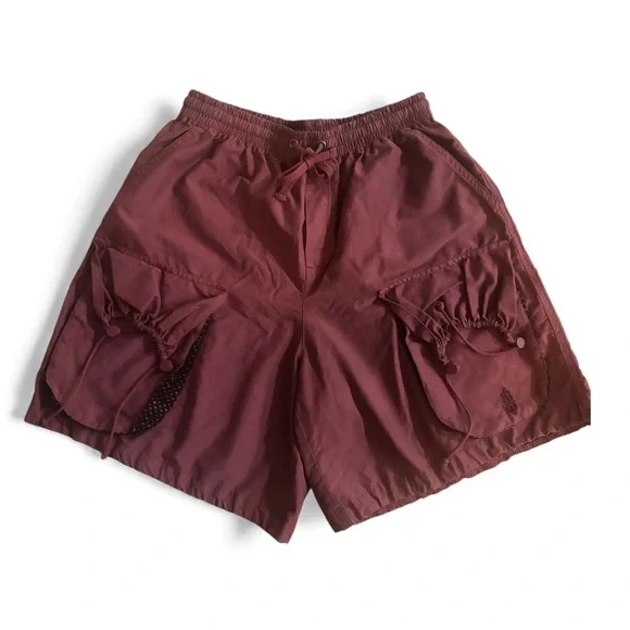 FP Movement In A Cinch Shorts M – Maroon Cargo Drawstring Pockets - Picture 3 of 9